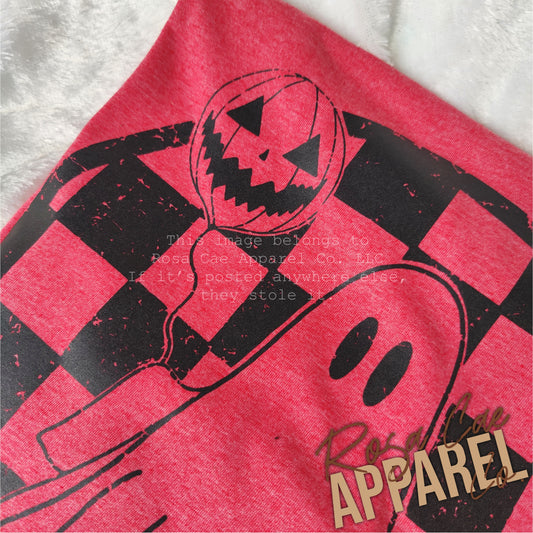 Checkered Ghost | T-Shirt